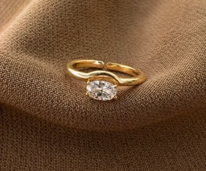 Anel Pinky ring em ouro 18k foto principal